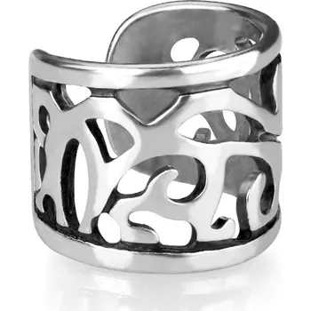 Piercing Šperky4U Falešný piercing do ucha - klips s ornamenty - FP1012-ST