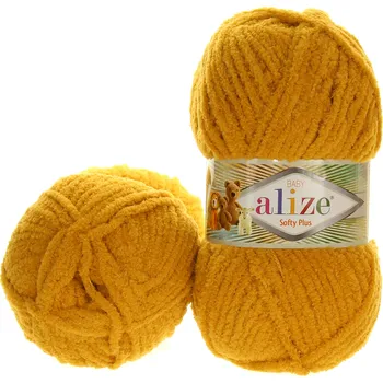 Galanterie Alize Softy Plus hořčicová 2