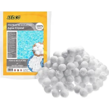 Sedco Filtrační kuličky PES AQUA CRYSTAL 750 g (VÝPRODEJ)