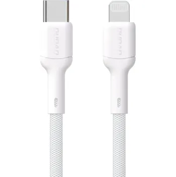 Datový kabel Dudao L9X kabel USB-C - Apple Lightning / 1m / 30W / bílý