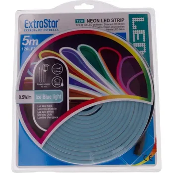 LED páska LED neonový pásek ExtraStar, 5m, 120 LED, ice blue