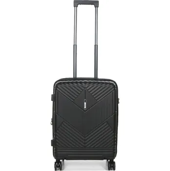 Malý kabinový cestovní kufr s expandérem polypropylenový 40 l Airtex 639 černá