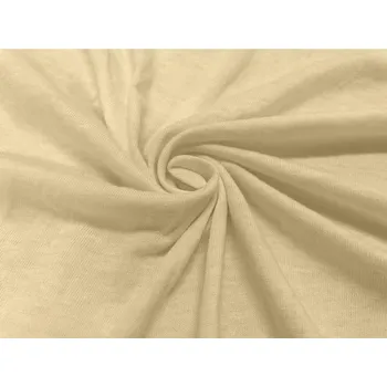 Prostěradlo Prostěradlo Jersey Lux krémová 120x60