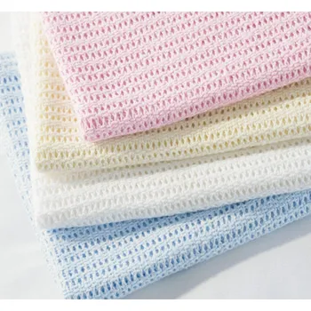 Dětská deka SNUGGLE BABY Bavlněná přízová dětská dečka 90x70cm - PINK Růžová