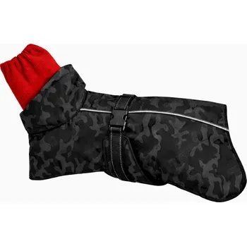 Obleček pro psa WANTED DOG Vodeodolný teplý zimní obleček pro psa s reflexními prvky, ručně šité oblečky pro psy - ARMY Velikost: S, Na míru pejskovi: SKLADEM