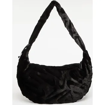 Sportovní taška Taška Nike Sportswear Faux Fur Slouchy Bag 19L Black/ Black Universal