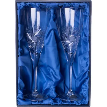 Sklenice Bohemia Crystal Sklenice na bílé víno 2ks. Bohemia Crystal Fiona brus Větrník