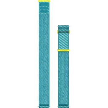 Řemínek na hodinky Garmin řemínek Quick Release 22, nylonový, Amp Yellow / Turquoise