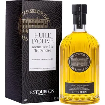 Rostlinný olej Extra panenský olivový olej 500 ml, černý lanýž, Estoublon