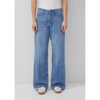 Dámské kalhoty s.Oliver dámské wide leg džíny Suri světle modré Velikost: 36/32