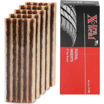 Sada na opravu pneumatiky BGS BGS8908, Sada knotů pro opravu bezdušových pneumatik 25dílná 204 mm