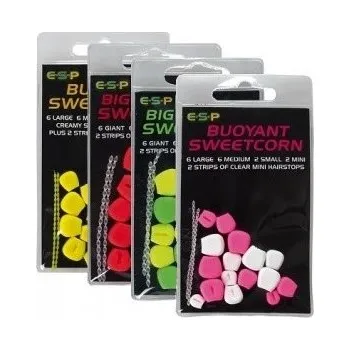 Umělá nástraha Umělá Plovoucí Kukuřice ESP Buoyant Sweetcorn Pink/White