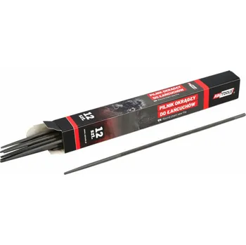 AWTools KULATÝ ŘETĚZOVÝ PILNÍK 4,8mm 12ks.