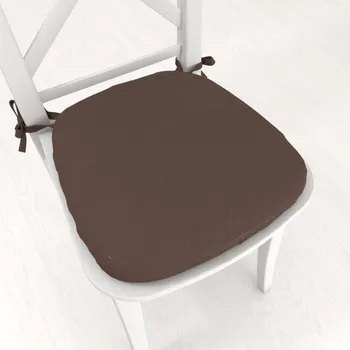 Podsedák Oblý podsedák BKS-409 Čokoládově hnědý - 39x37x3 cm