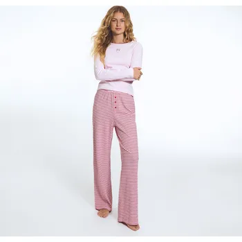 Dámské pyžamo Reserved - Dvoudílné pyžamo - pastelově růžová - 000HQ-03X - 000HQ-03X-M