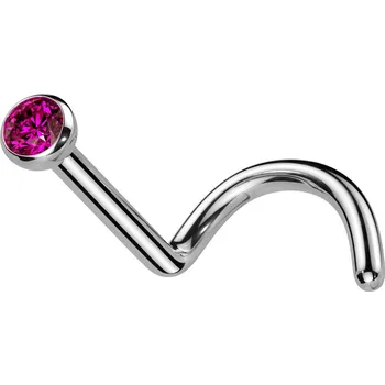 Piercing Šperky4U Piercing do nosu - TITAN - TIT1025-F