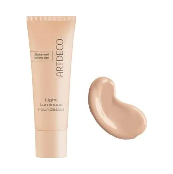 Dekorativní kosmetika Artdeco Light Luminous Foundation přírodní tekutý podkladový make-up 25 ml, 16 - warm nude