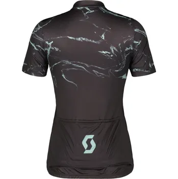 cyklistický dres Dámský dres SCOTT Gravel Contessa Signature SS Black - M