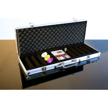 Karetní hra Garthen 503 Hliníkový kufr na 500 ks žetonů s příslušenstvím