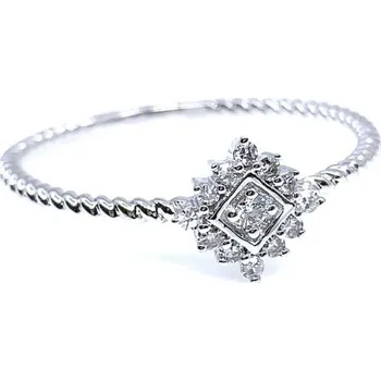 Prsten Diante Zlatý prsten s briliantem CKWAJR24776W-1