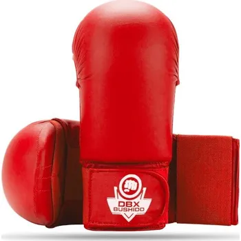 Boxerské rukavice BUSHIDO Rukavice na karate DBX BUSHIDO DBX-KM červené