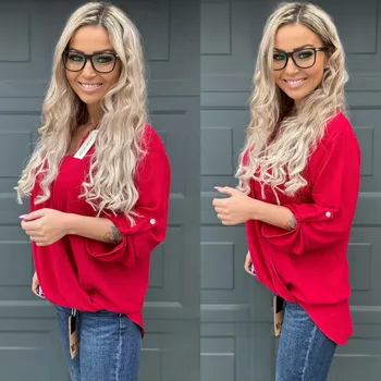 Prodloužená tunika AILA Barva: Červená