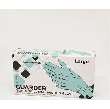 Pracovní rukavice Ochranné rukavice, tyrkysová, jednorázové, nitrilové, 3,4 g, vel. S, 100 ks, nepudrované, 1017S