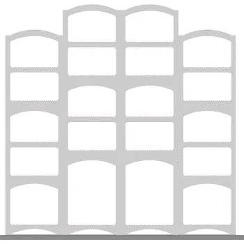 Stojan na víno Sestava Bloc Cellier Grand bílá