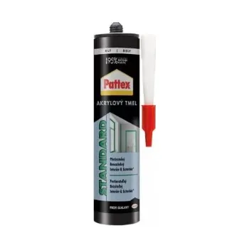 Tmel Pattex Praskliny, stěny a stropy pružný tmel, bílý, 280 ml