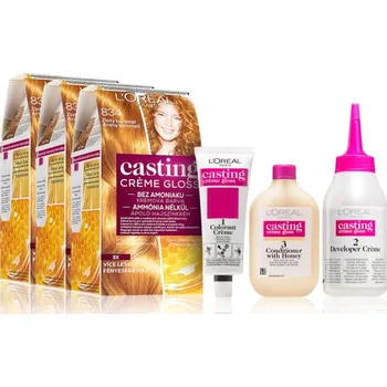 Barva na vlasy L’Oréal Paris Casting Crème Gloss barva na vlasy 3 ks