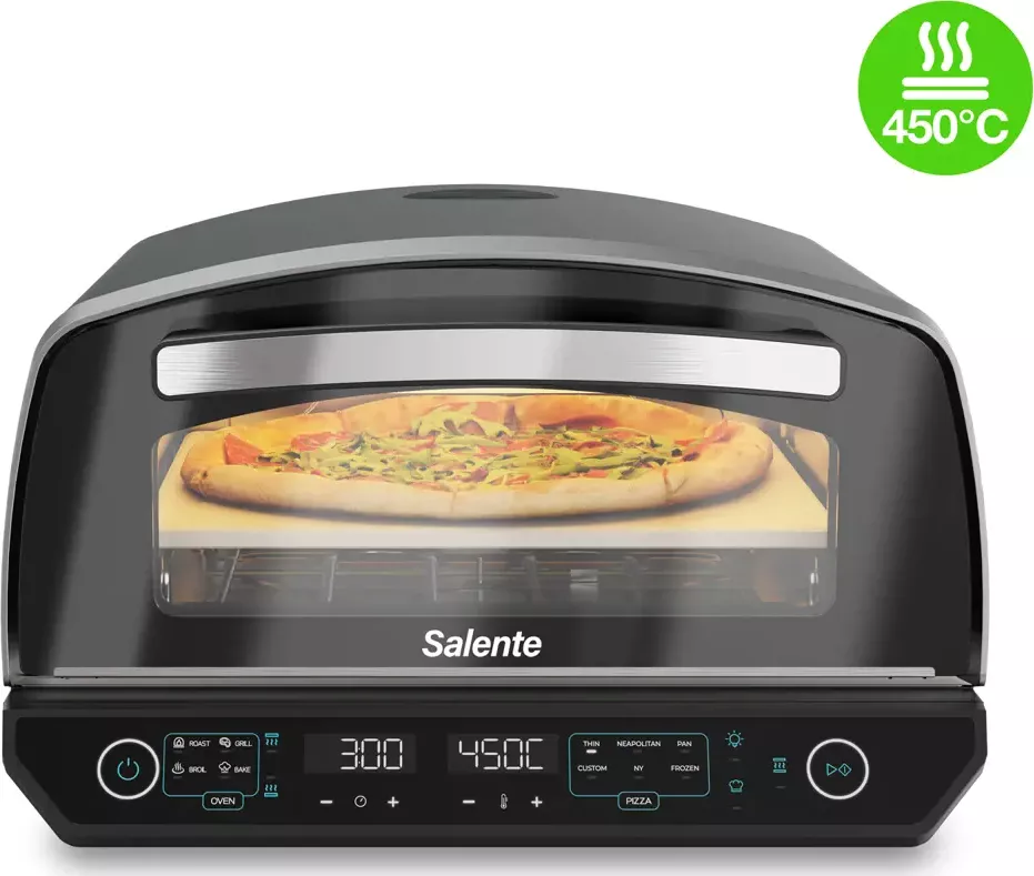 Salente Vulcano, elektrická pizza pec, 450°C