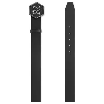 Opasek PHILIPP PLEIN Pásek 10385 Černá 95