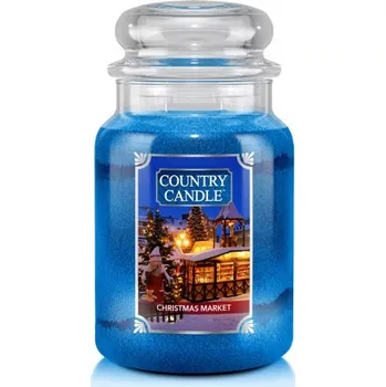 Svíčka Country Candle Vonná Svíčka Christmas Market, 652 g