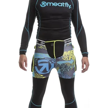 Chránič Kostrče Meatfly Norris 2022 Blue/Green S