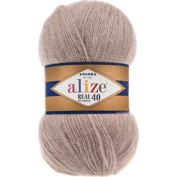 Galanterie Alize Angora real 40 - 541 tmavší béžová