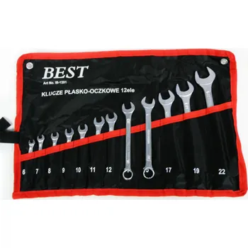 Masážní přístroj Stříbrný KOMBINOVANÝ KLÍČ 12 ks. /STŘÍBRNÝ