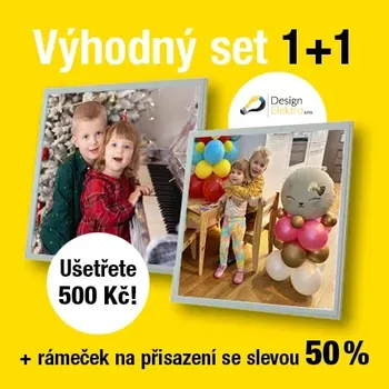 Dekorativní svítidlo Dekorativní LED svítidlo 60x60 cm - vlastní motiv - nestmívatelný SET 1+1 (cena za 2 kusy) (Vánoční dárek 2025. Váš vlastní motiv např. rodina :-))