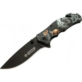 kapesní nůž KANDAR Turistický zavírací nůž s motivem, 20 cm