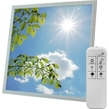 Dekorativní svítidlo Dekorativní LED svítidlo - LED panel - motiv větev - nebe - stmívatelný