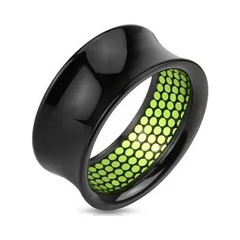 Piercing Šperky4U Akylátový tunel s puntíky - TN01086-10