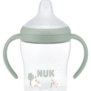 Kojenecká láhev NUK Perfect Match Sheep lahvička na učení s kontrolou teploty 6m+ 150 ml