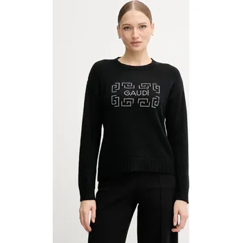 Dámský svetr Svetr s příměsí vlny Gaudi 521BD53009 černá 99X, vel. XL