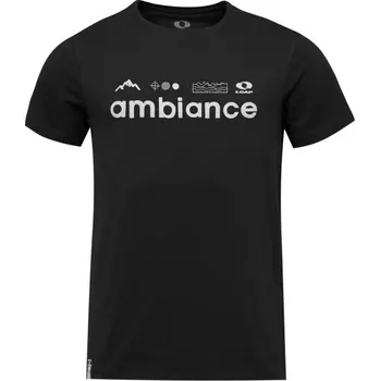 Pánská móda Pánské tričko LOAP ALOIS L Černá, Bílá