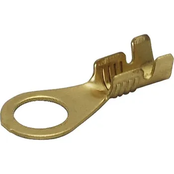 Kabelové oko IMP Kabelové oko Ø 6,2 / 8,7 mm z mosazi, vodič 05-1,5 mm Množstevní SLEVA: 500