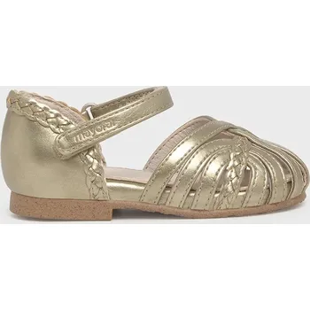 Dívčí sandály Dětské sandály Mayoral 41628.34A.Baby.PPYA zlatá 10Y, EUR 24