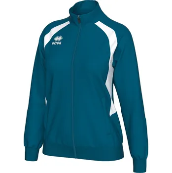 Dámská mikina ERREA´ ERREA ALICE Dámská mikina BARVA: petrol modrá . bílá, Velikost: XXS Raglánové rukávy, vysoký límec, kapsy na zip