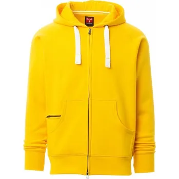 Pánská mikina Payperwear Mikina Dallas+ s rafinovanou malou kapsičkou na zip Barva: Žlutá, Velikost: S