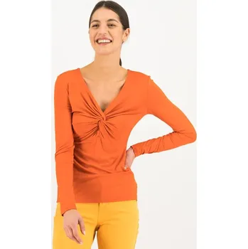 Dámské tričko Dámské triko Blutsgeschwister 001223-164-0210 Hot Knot Lacy orange Velikost: XS