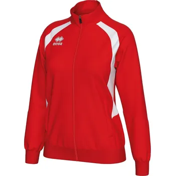 Dámská mikina ERREA´ ERREA ALICE Dámská mikina BARVA: červená - bílá, Velikost: XXS Raglánové rukávy, vysoký límec, kapsy na zip