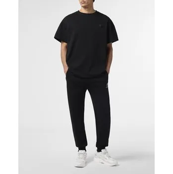 Pánské tričko Plein Sport T-Shirt 29096 Černá Regular Fit 4XL